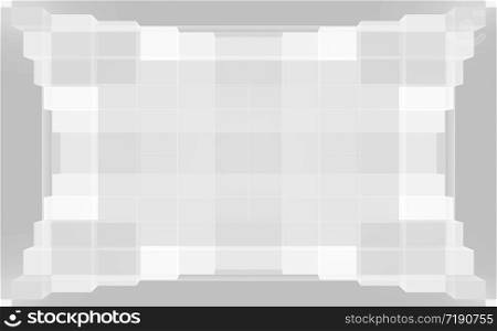 3d rendering. abstract light tone square geometric shape pattern template background.