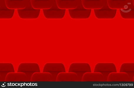 3d rendering. abstract modern red object art pattern background.