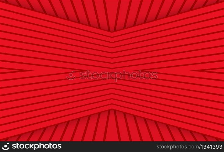 3d rendering. abstract modern red panels art pattern wall background
