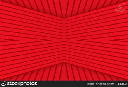 3d rendering. abstract modern red panels art pattern wall background