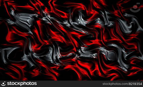 3d Rendering. Abstract red and black light pattern with the gradient. Background black dark modern. Luxurious bright red lines with metallic effect. 3d Rendering. Abstract red and black light pattern with the gradient. Background black dark modern.