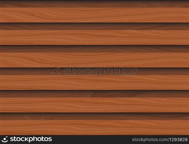3d rendering. brown wood panels wall background.