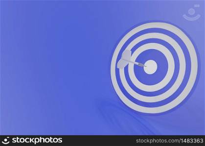 3d rendering image , Target with darts, Business Target Goal For Success Strategy Concept ,