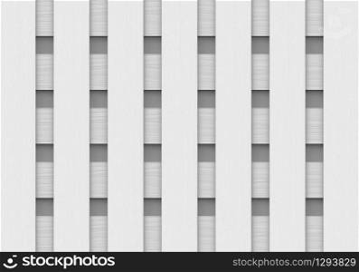 3d rendering. Lapped gray panels wood in horizontal and vertical way background.