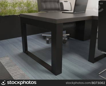 3d rendering of a office cabinet interior design