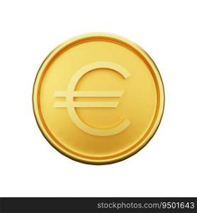 3d rendering of euro currency