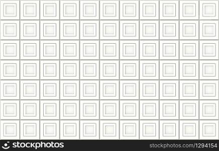3d rendering. seamless modern square cube blocks wall background.