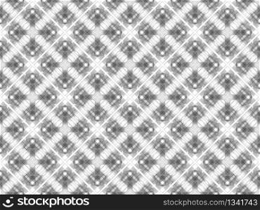 3d rendering. seamless modern white sqaure grid art pattern design wall texture background.