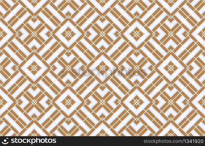 3d rendering. seamless modern wood square grid pattern design tiles wall background.