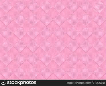 3d rendering. seamless sweet soft pink color tone grid square art pattern tile for any design wall background.