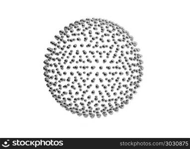 3d rendering Sphere abstract isolated on white background, illus. 3d rendering Sphere abstract isolated on white background, illustration. 3d rendering Sphere abstract isolated on white background, illustration
