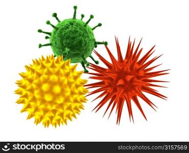 3d viruses