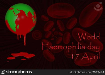 3D. World Haemophilia day 17 April