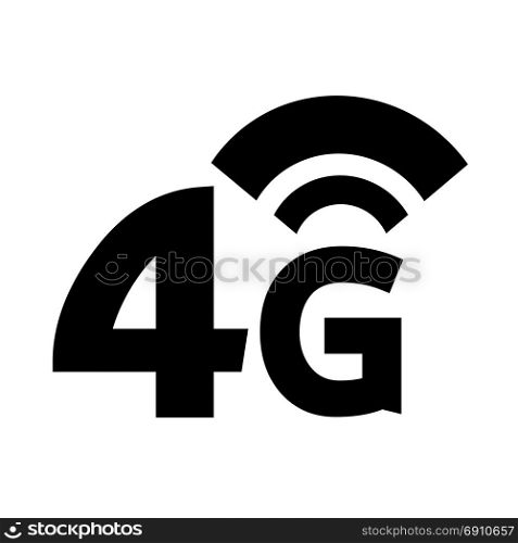4G Wireless Wifi icon