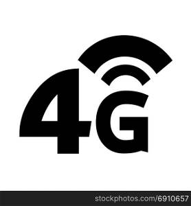 4G Wireless Wifi icon