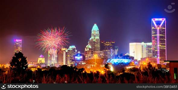 4th of july fireworks skyshow charlotte nc