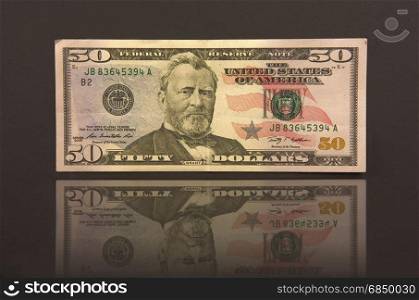 50 American dollars are recognized by 50 US dollars