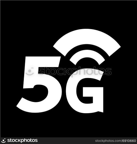 5G Wireless Wifi icon