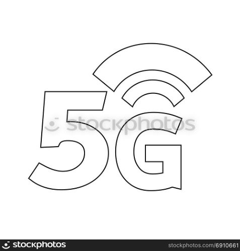5G Wireless Wifi icon