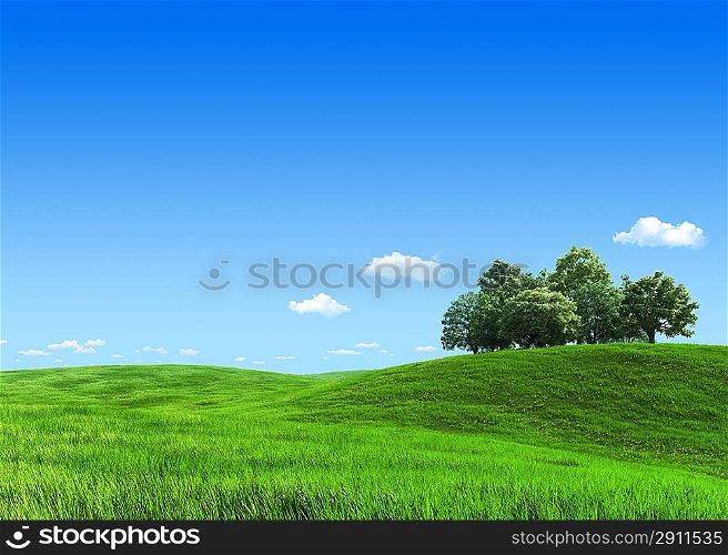 6000px nature collection - Green meadow template