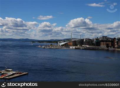 7/5/2017: Oslo, Norway, View of City of Oslo, Norway