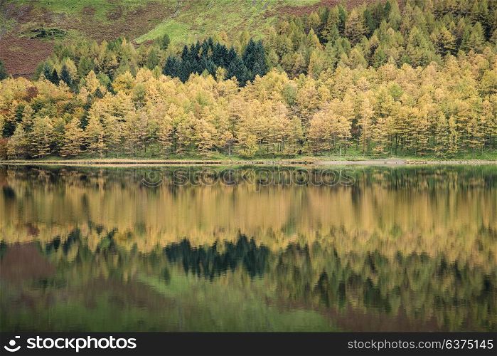 71823802 - stunning autumn fall landscape image of lake buttermere in lake district england