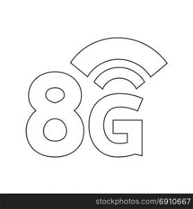 8G Wireless Wifi icon