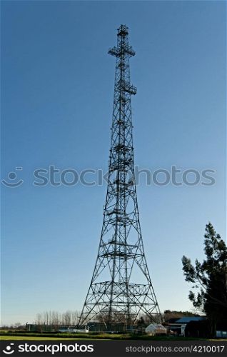 A 2nd World War radar mast in the UK
