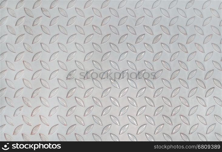 A background of metal diamond plate.