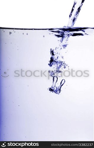 A background water abstract