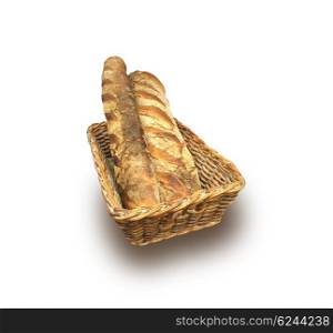 A basket of bread