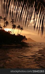 a beach at the village of choroni on the caribbean coast in Venezuela.. SOUTH AMERICA VENEZUELA CHORONI BEACH