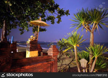 a beach near Sanur in the south of the island Bali in indonesia in southeastasia. ASIA INDONESIA BALI SANUR BEACH