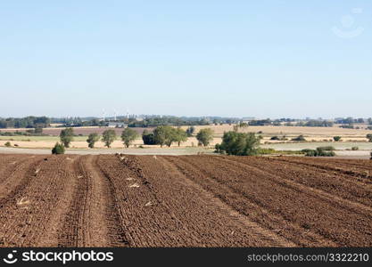 A beautiful European countryside