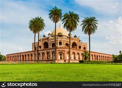 A beautiful view of Humayun&rsquo;s Tomb, Delhi, a UNESCO Heritage site