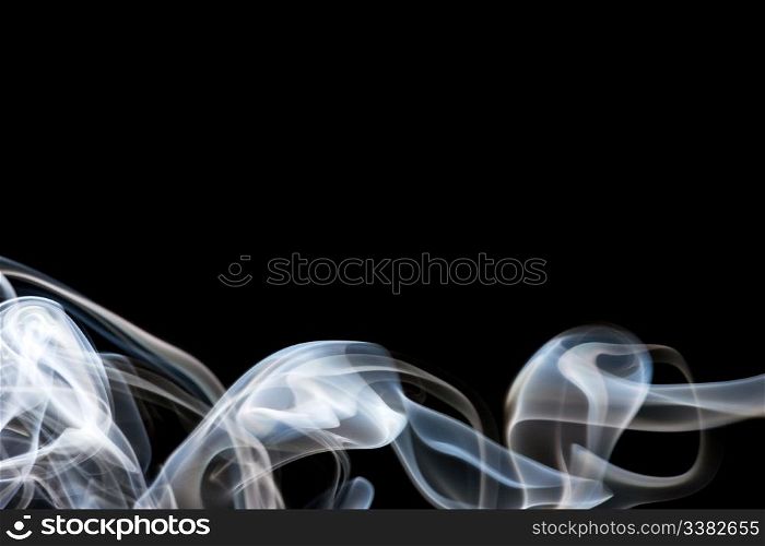 A black and white smoke background