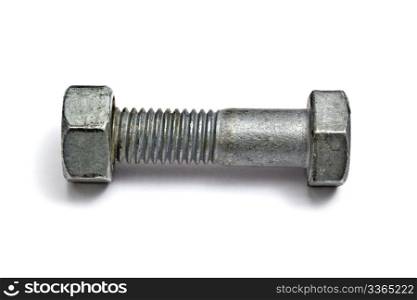 A bolt isolated on white background