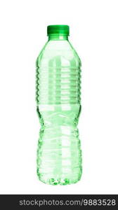 A bottle of water on white background. bottle of water on white background
