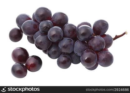 A bunch of grapes