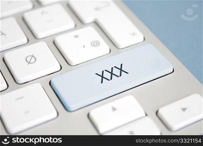 A button with xxx on it