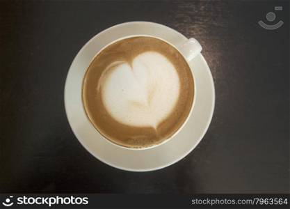 a cappucchino coffee in a coffee shop in the city of Bangkok in Thailand in Southeastasia.. ASIA THAILAND BANGKOK COFFEE CAPPUCCHINO