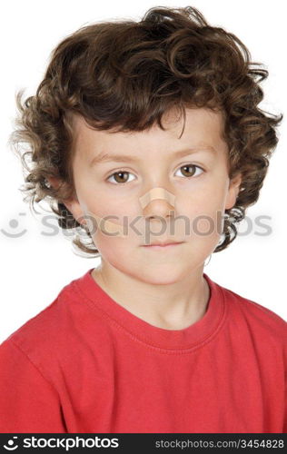 a child abuse a over white background