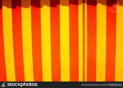 A circus tent pattern on a cloth texture