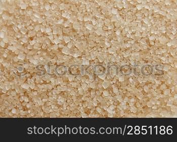 A close up of cane sugar