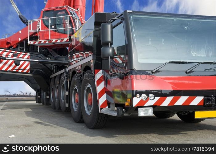 A close up of the world&rsquo;s largest mobile crane