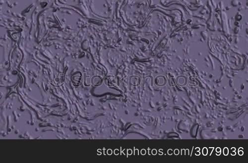 a computer generated abstract background with a stylizied molten fluid viscous liquid effects