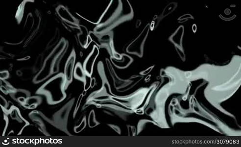 A computer generated abstract background with fast moving irregular cloud like shapes