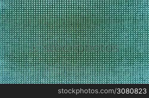 a computer generated abstract background with stylized tv static and oscillating dots