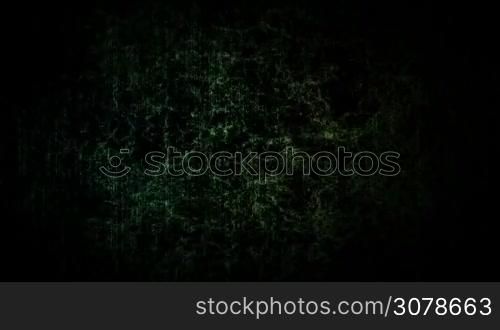 a computer generated abstract multicolored background with fast moving stylized tv noise dot