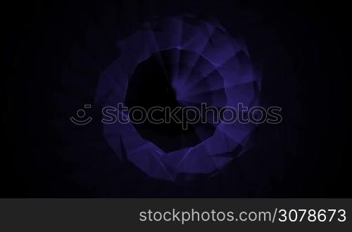 a computer generated multicolored abstract background with stylized sunbeam rays, creating a contemporary trippy physcedelic tunnel effect